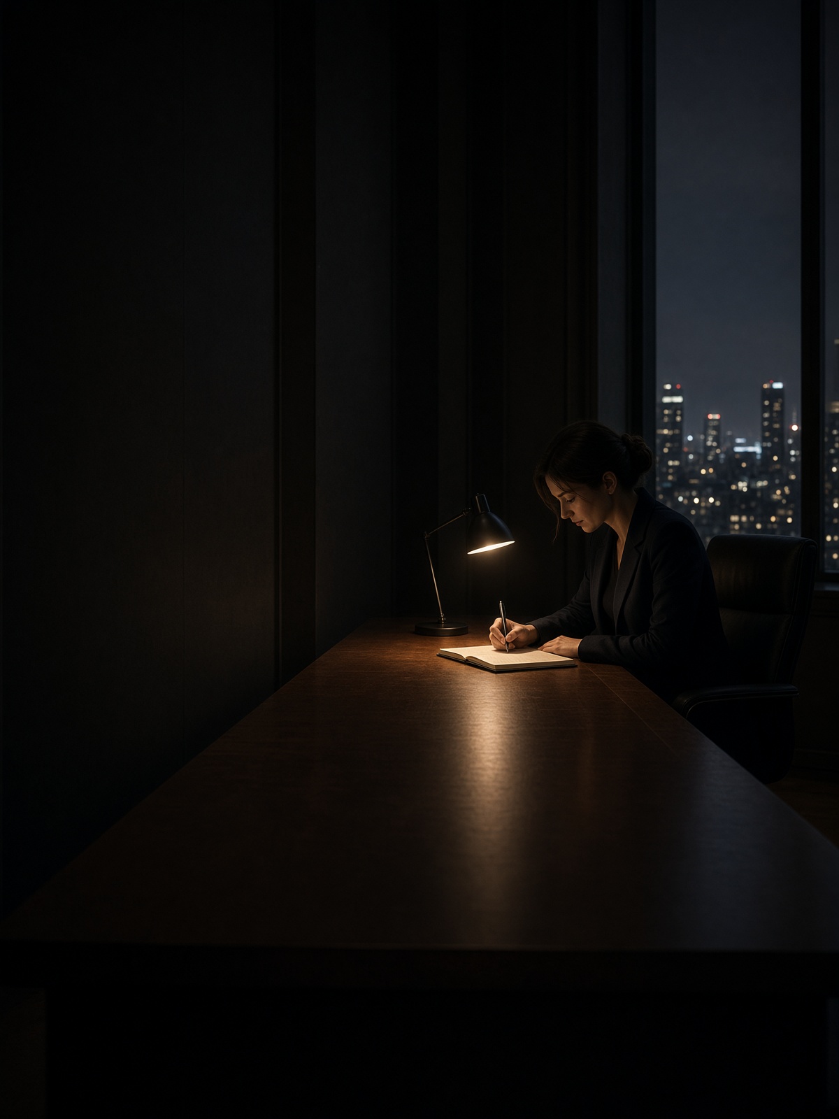 An operator staying with a live file